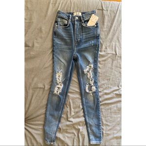 Free people distressed jeans